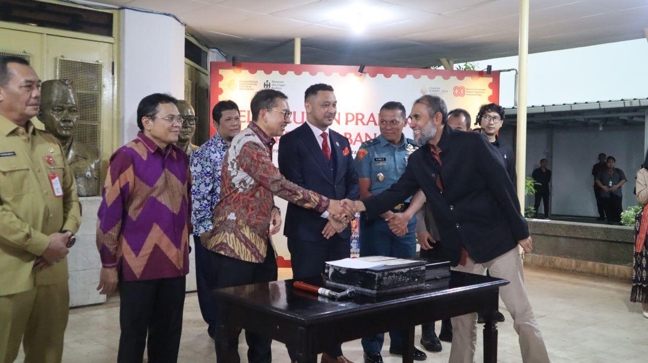 Peluncuran Prangko Para Pendiri Bangsa. Museum Perumusan Naskah Proklamasi, 12 Agustus 20252