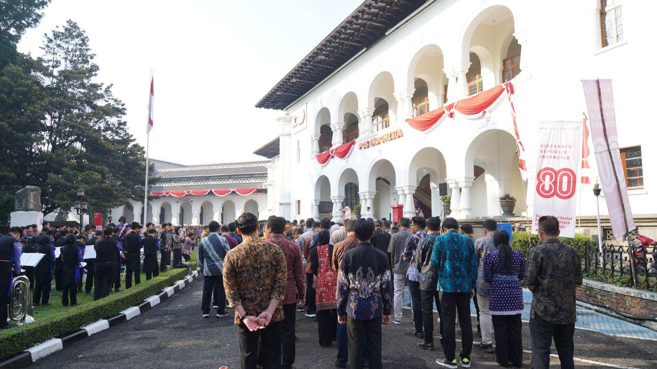 Upacara Memperingati Hari Kemerdekaan RI ke-80. Cilaki, 17 Agustus 20252