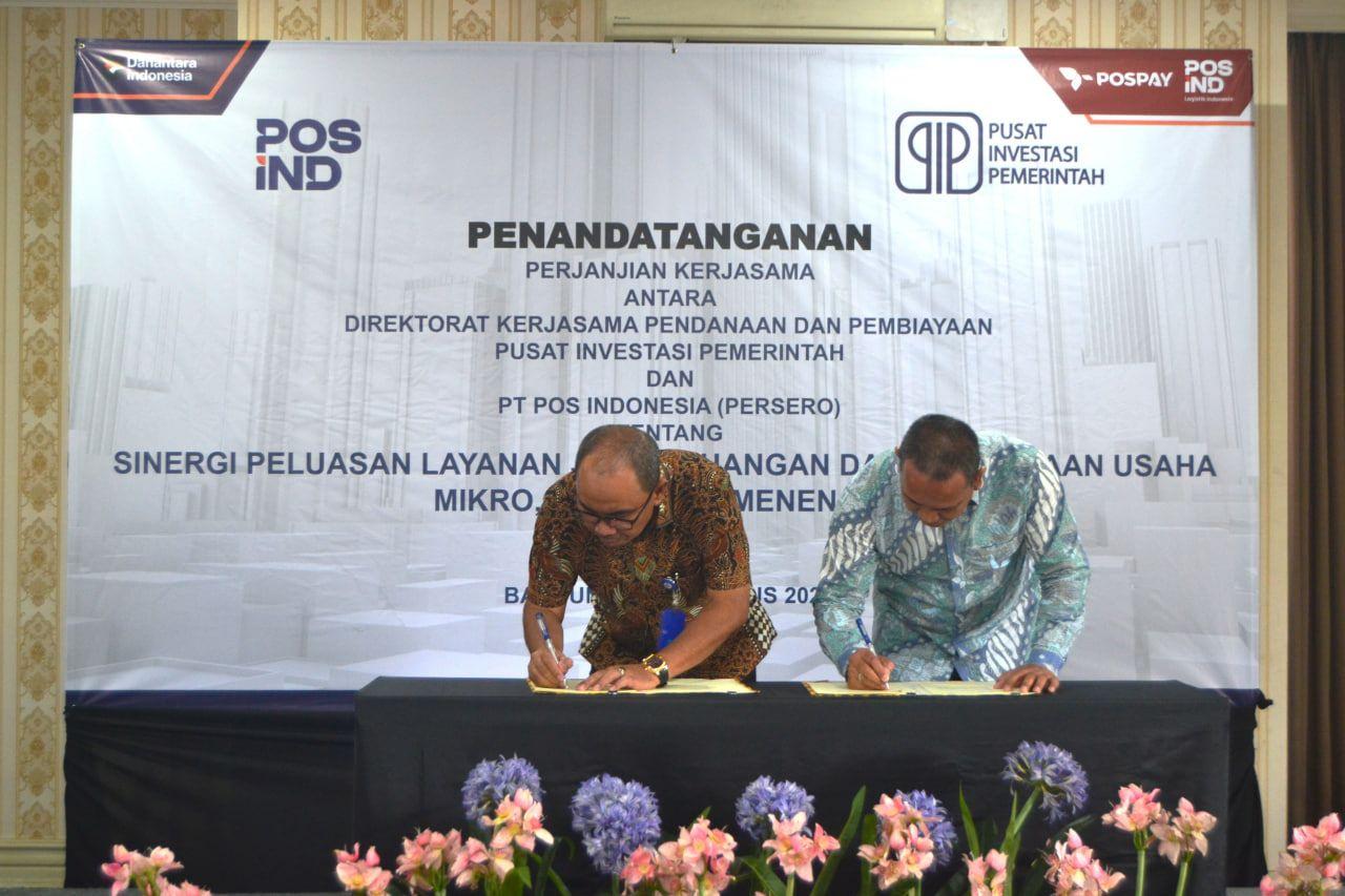 Penandatanganan PKS Kerjasama Pendanaan dan Pembiayaan PIP. Bandung, 22 Agustus 2025