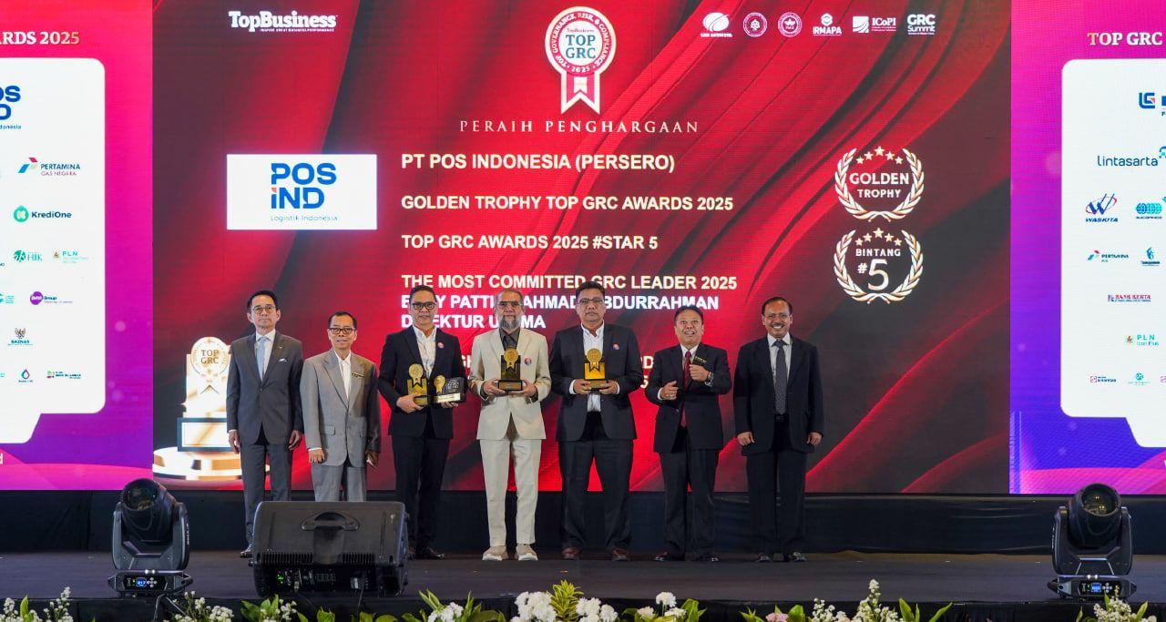 Top GRC Award 2025. Hotel Raffles Jakarta, 8 September 20253