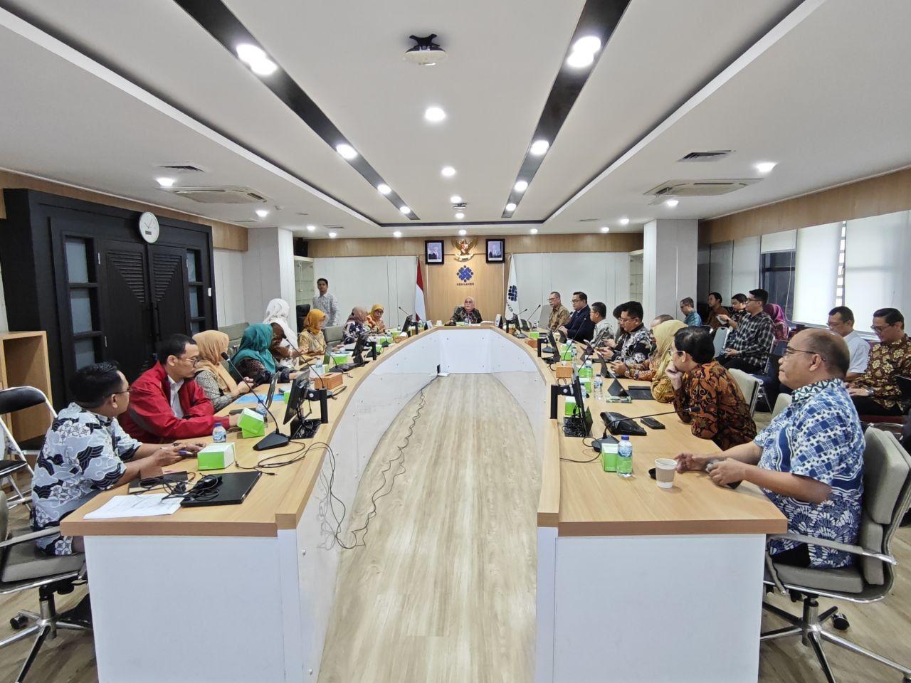 Rapat BOD PosIND bersama Dirjen Kemenaker, Jakarta 14 Agustus 20254