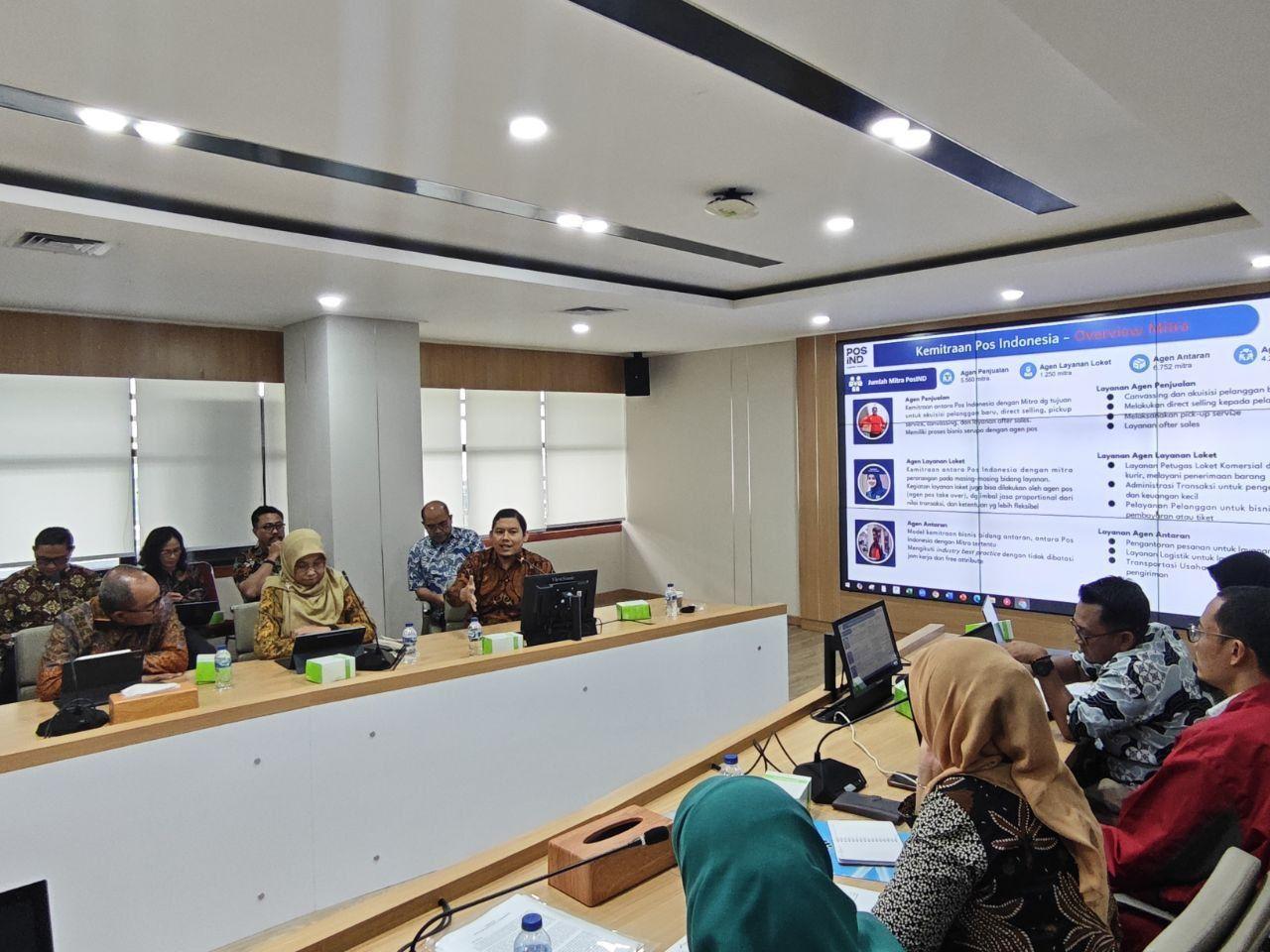 Rapat BOD PosIND bersama Dirjen Kemenaker, Jakarta 14 Agustus 20255