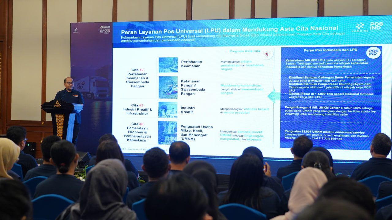 Pelatihan Penyelenggaraan Layanan Pos Universal (LPU). Bali, 21 Agustus 20256