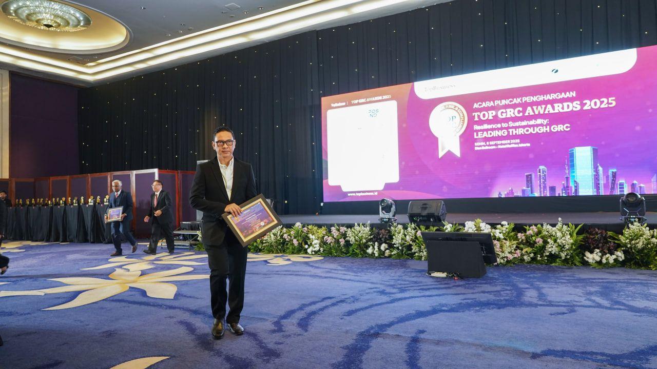 Top GRC Award 2025. Hotel Raffles Jakarta, 8 September 20256