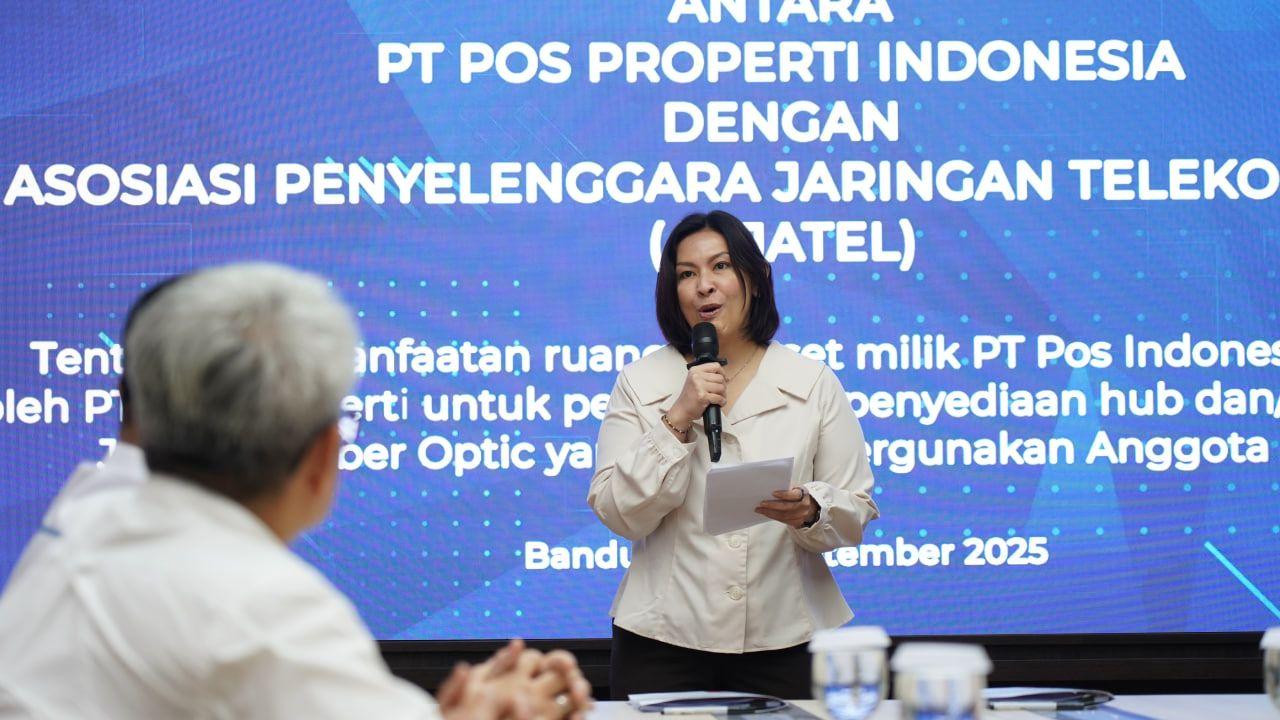 Penandatanganan Perjanjian Kerjasama Antara POSPRO dengan APJATEL. Cilaki, 10 September 20256