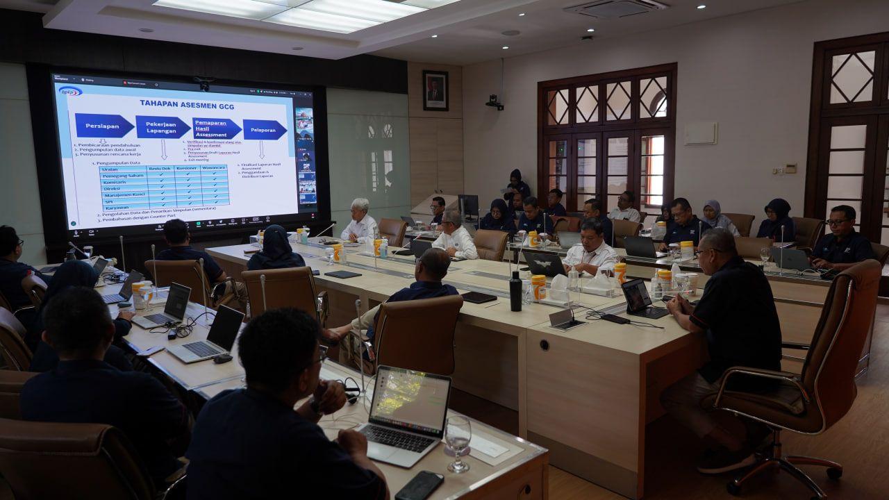 Entry Meeting Assessment Penerapan GCG Tahun 2025. Cilaki, 16 September 20
