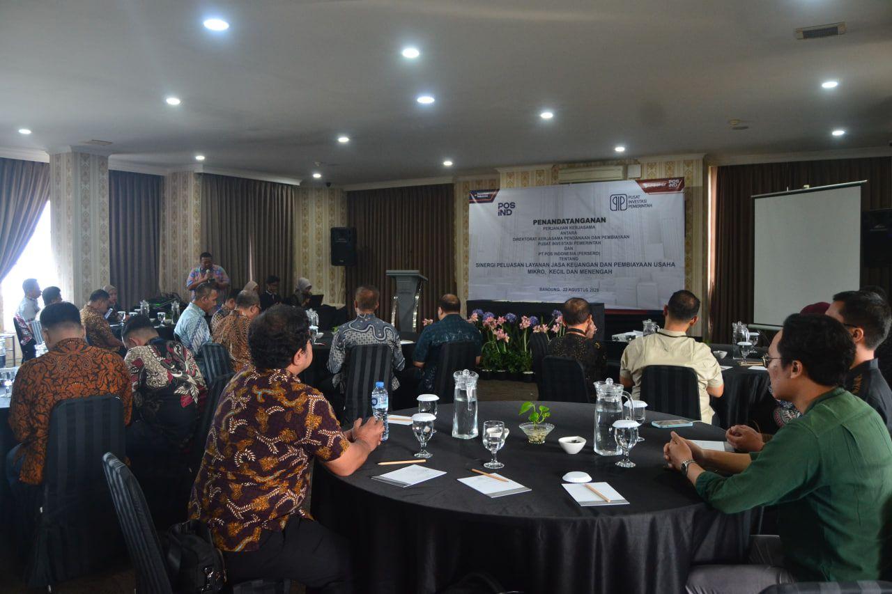 Penandatanganan PKS Kerjasama Pendanaan dan Pembiayaan PIP. Bandung, 22 Agustus 20257