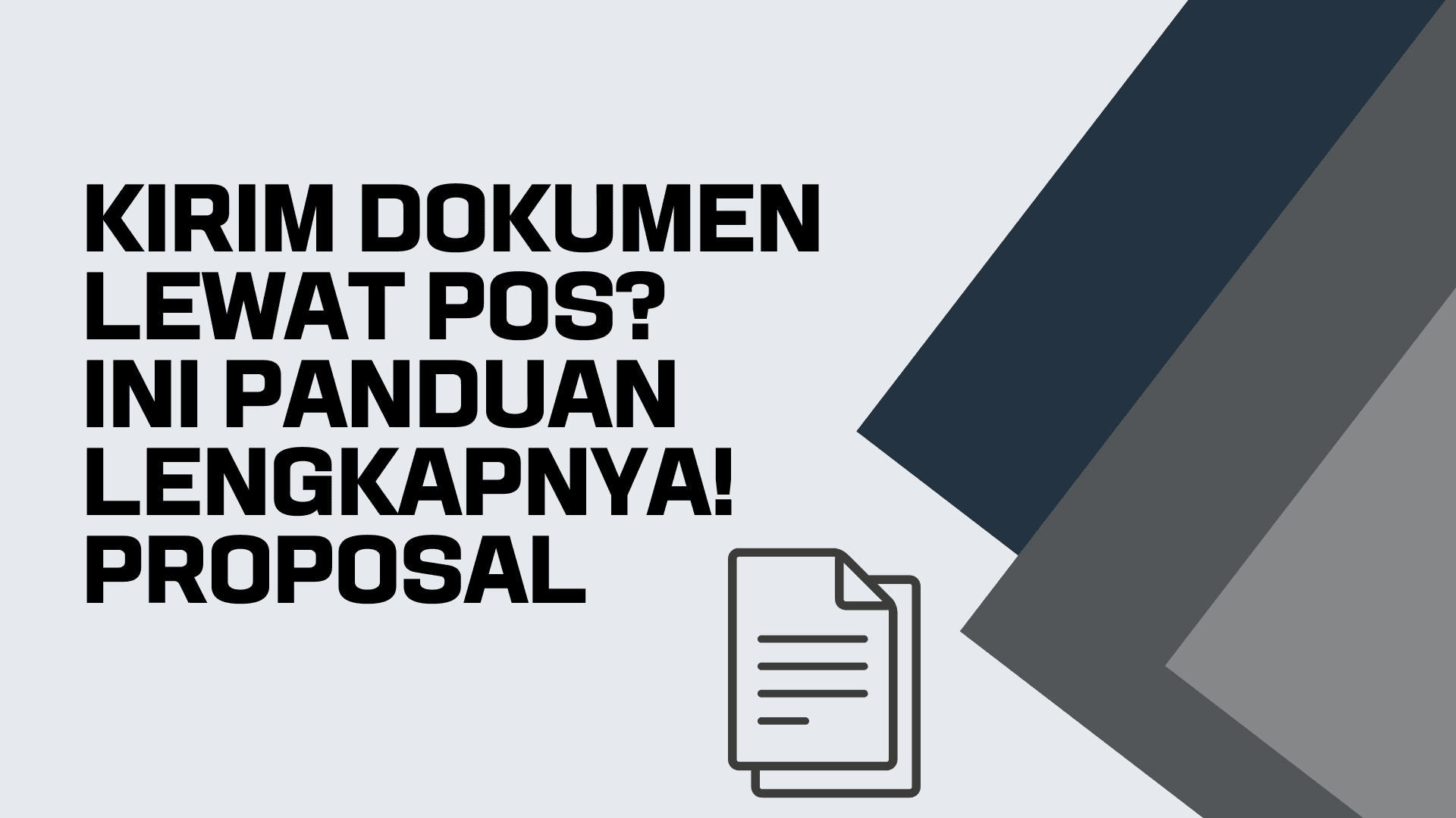 Kirim Dokumen Lewat Pos? Ini Panduan Lengkapnya!