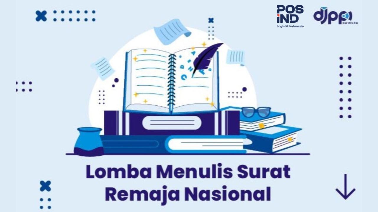 Poster Lomba Menulis Surat Remaja Nasional