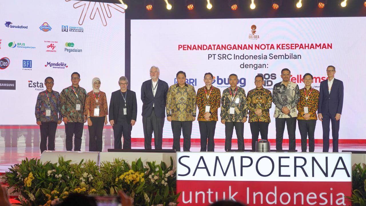 Penandatangan MoU PosIND dgn PT SRC Indonesia Sembilan6