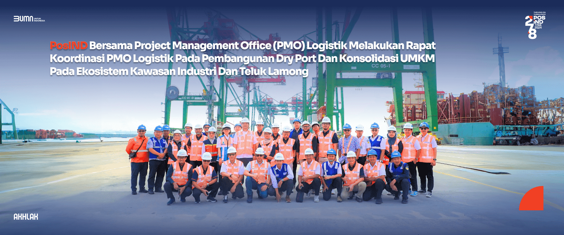 PMO Sinergi dan Integrasi Logistik BUMN Perkuat Infrastruktur Logistik di Jawa Timur