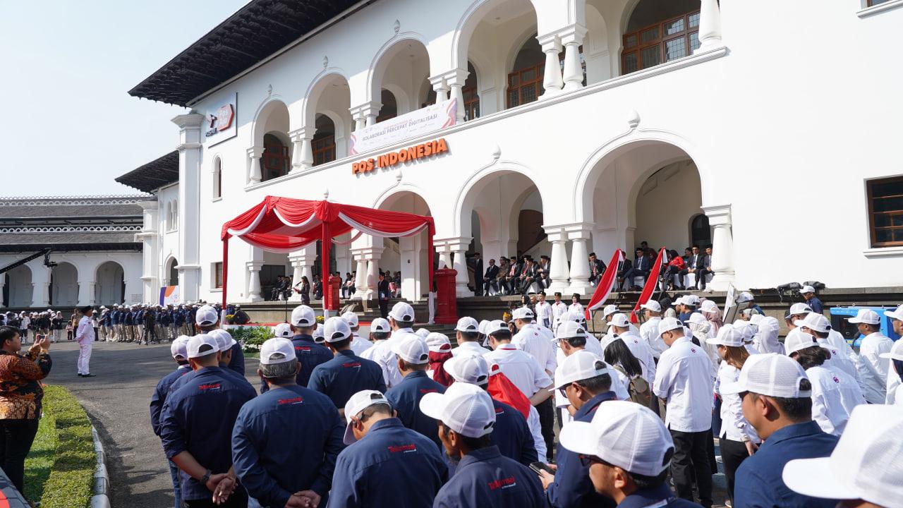 Upacara Hari Bhakti Postel ke 80, Kantor Pusat Cilaki, 27 September 2025