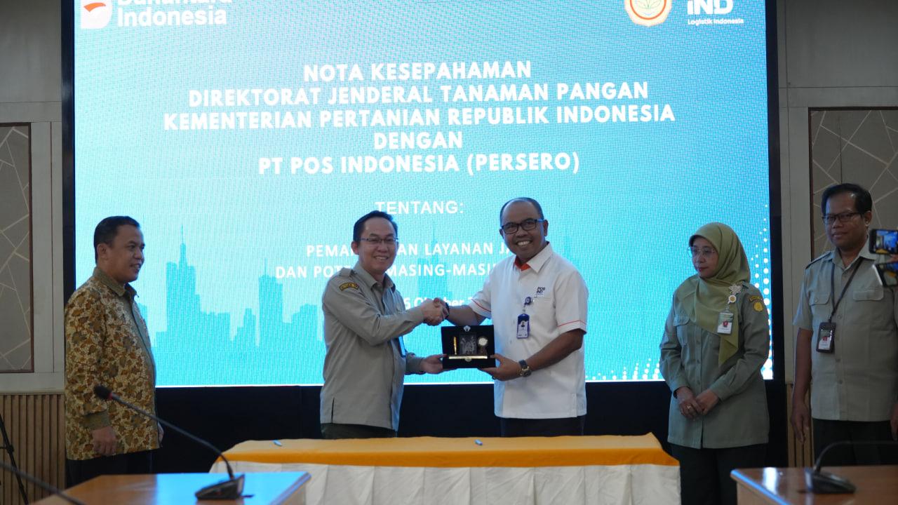 Jalin Kolaborasi PosIND dan Ditjen Tanaman Pangan Kementerian Pertanian2