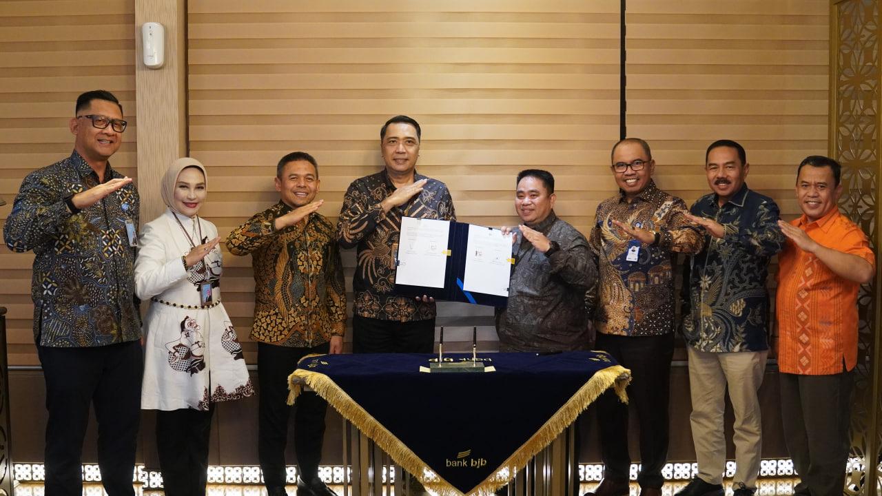 Penandatanganan MoU dan PKS Dengan Bank BJB, Kantor Pusat Bank BJB Bandung, 8 Oktober 20253