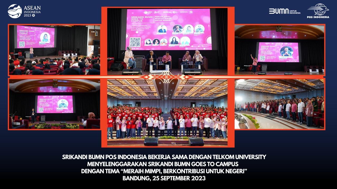 Foto acara srikandi BUMN Pos Indonesia goes to campus