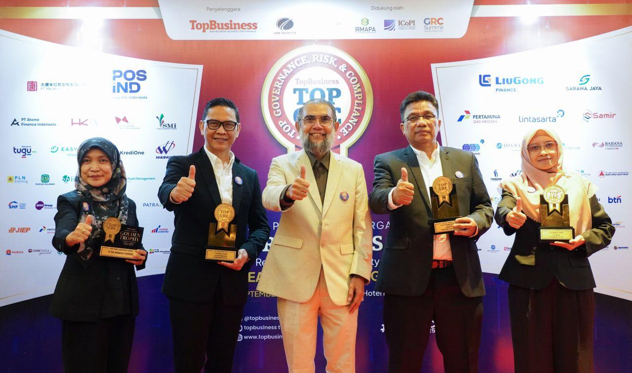 Top GRC Award 2025. Hotel Raffles Jakarta, 8 September 2025
