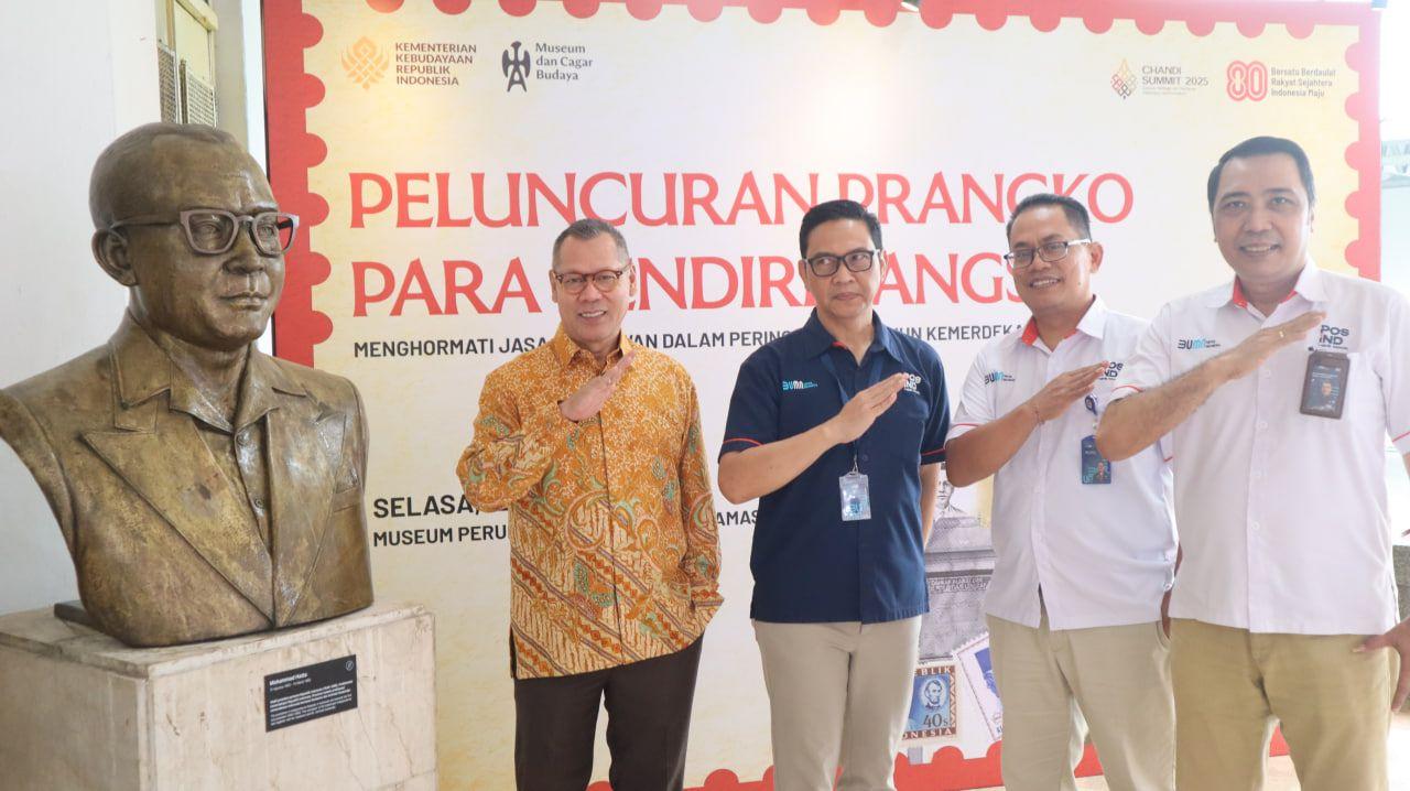 Peluncuran Prangko Para Pendiri Bangsa. Museum Perumusan Naskah Proklamasi, 12 Agustus 2025
