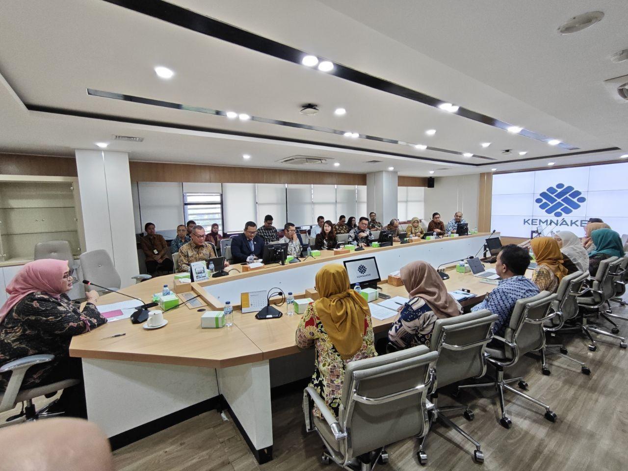 Rapat BOD PosIND bersama Dirjen Kemenaker, Jakarta 14 Agustus 2025