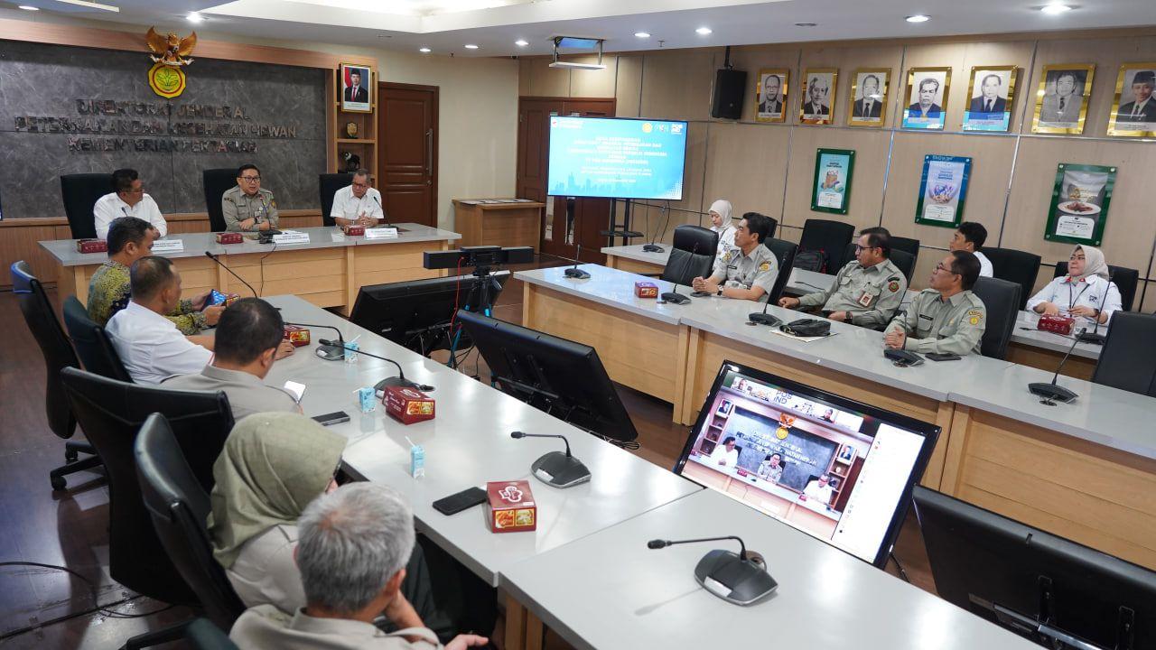 Penandatanganan Nota Kesepahaman Ditjen Peternakan dan Kesehatan Hewan Kementerian Pertanian RI dengan PosIND. Jakarta 11 September 20254