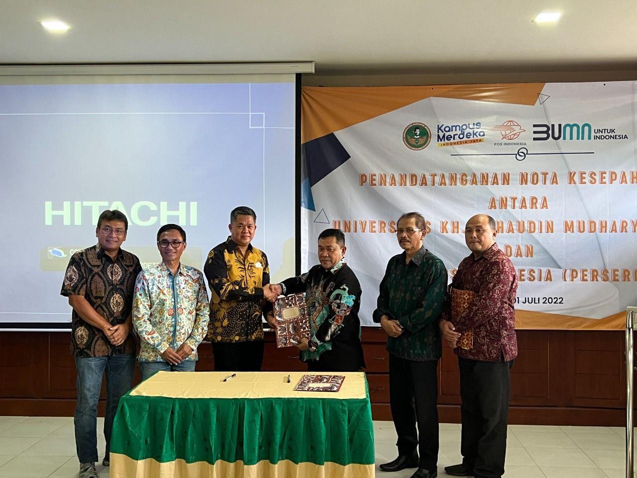 Gallery Photo 1 Juli 2022. MoU dan PKS dengan Universitas Bahaudin Mudhary dan Penyerahan Bantuan kepada Universitas Bahaudin Mudhary