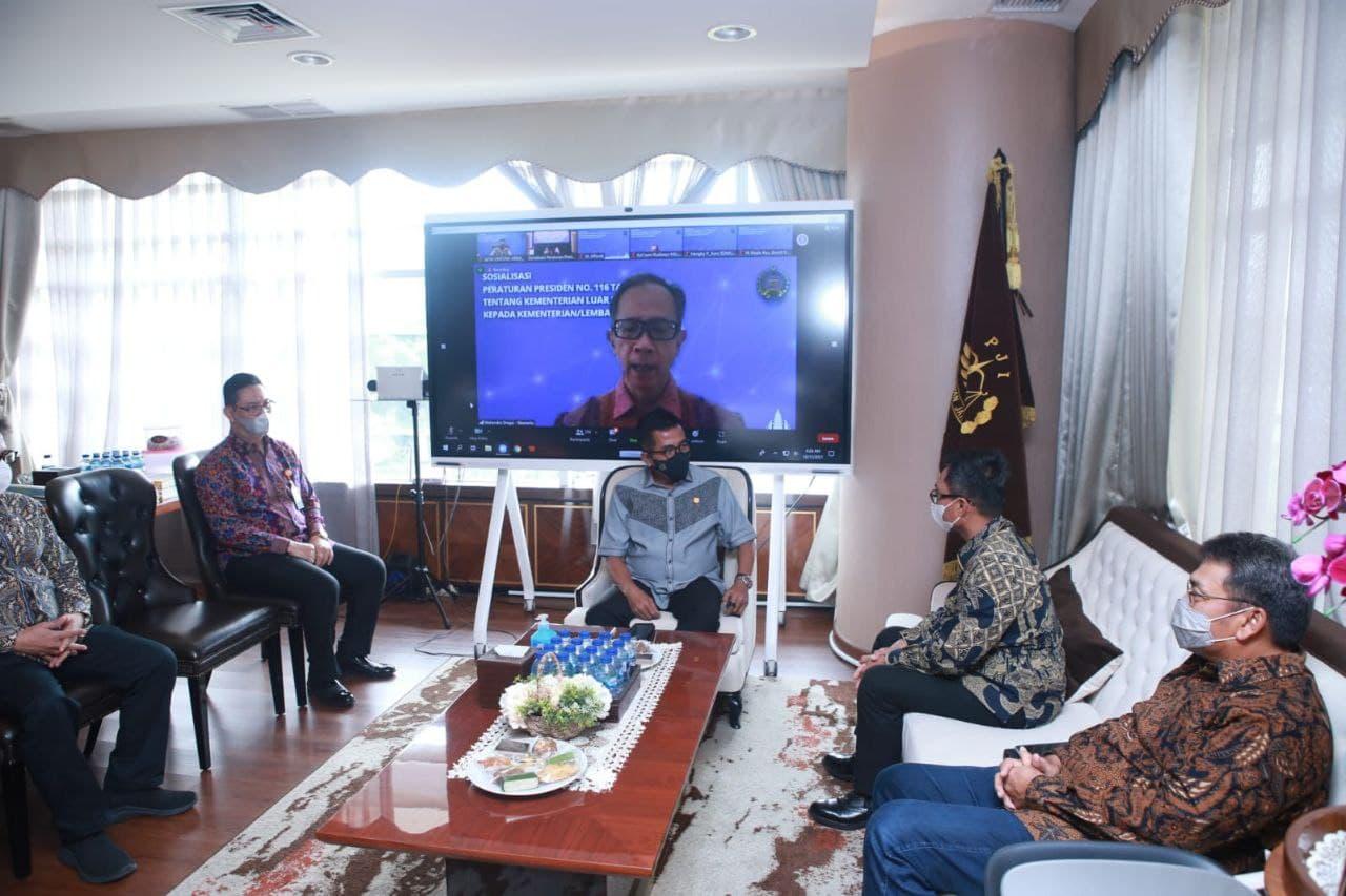 Gallery Photo 11 Oktober 2021. Courtesy Meeting dengan Wakil Jaksa Agung RI di Gedung Kejaksaan Agung Jakarta