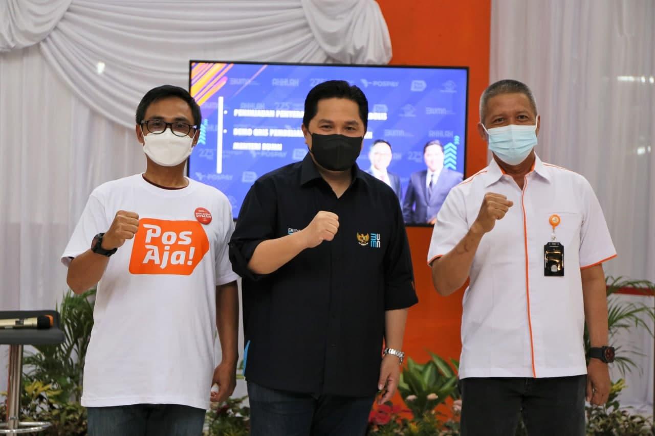 Gallery Photo 11 September 2021. Kunjungan Menteri BUMN ke Kantor Pos Bogor