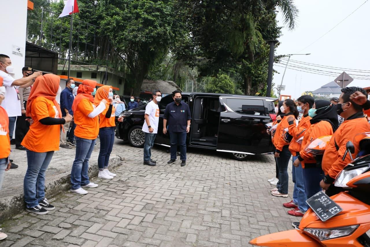 Gallery Photo 11 September 2021. Kunjungan Menteri BUMN ke Kantor Pos Bogor