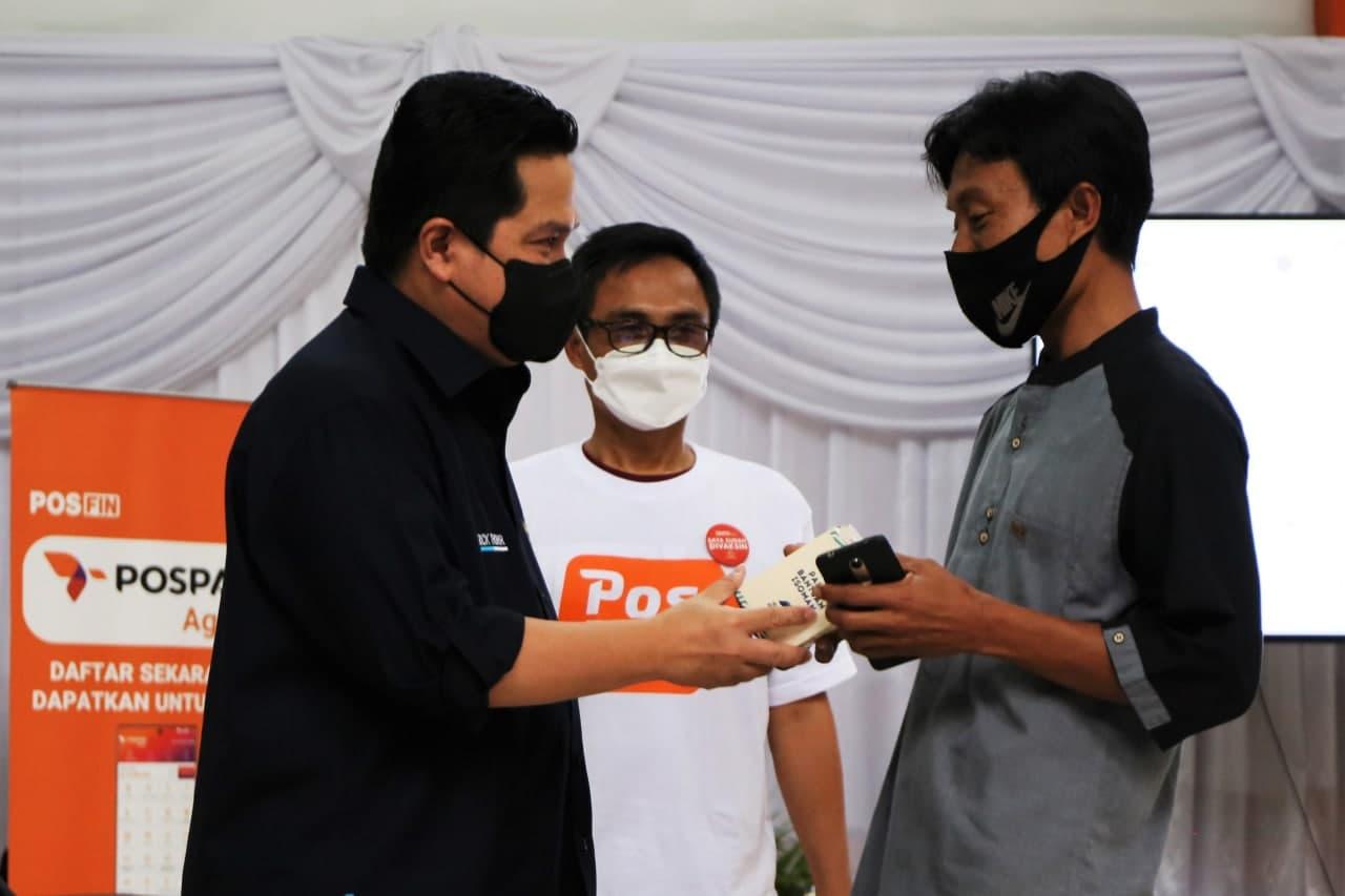 Gallery Photo 11 September 2021. Kunjungan Menteri BUMN ke Kantor Pos Bogor