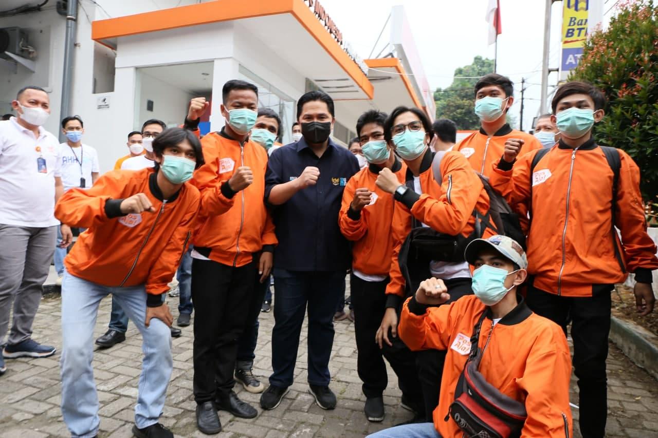 Gallery Photo 11 September 2021. Kunjungan Menteri BUMN ke Kantor Pos Bogor