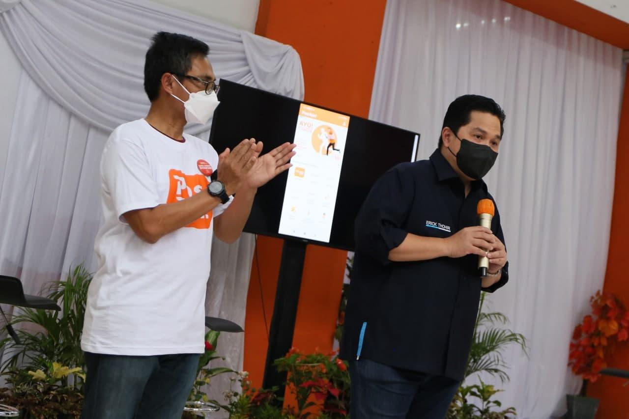 Gallery Photo 11 September 2021. Kunjungan Menteri BUMN ke Kantor Pos Bogor