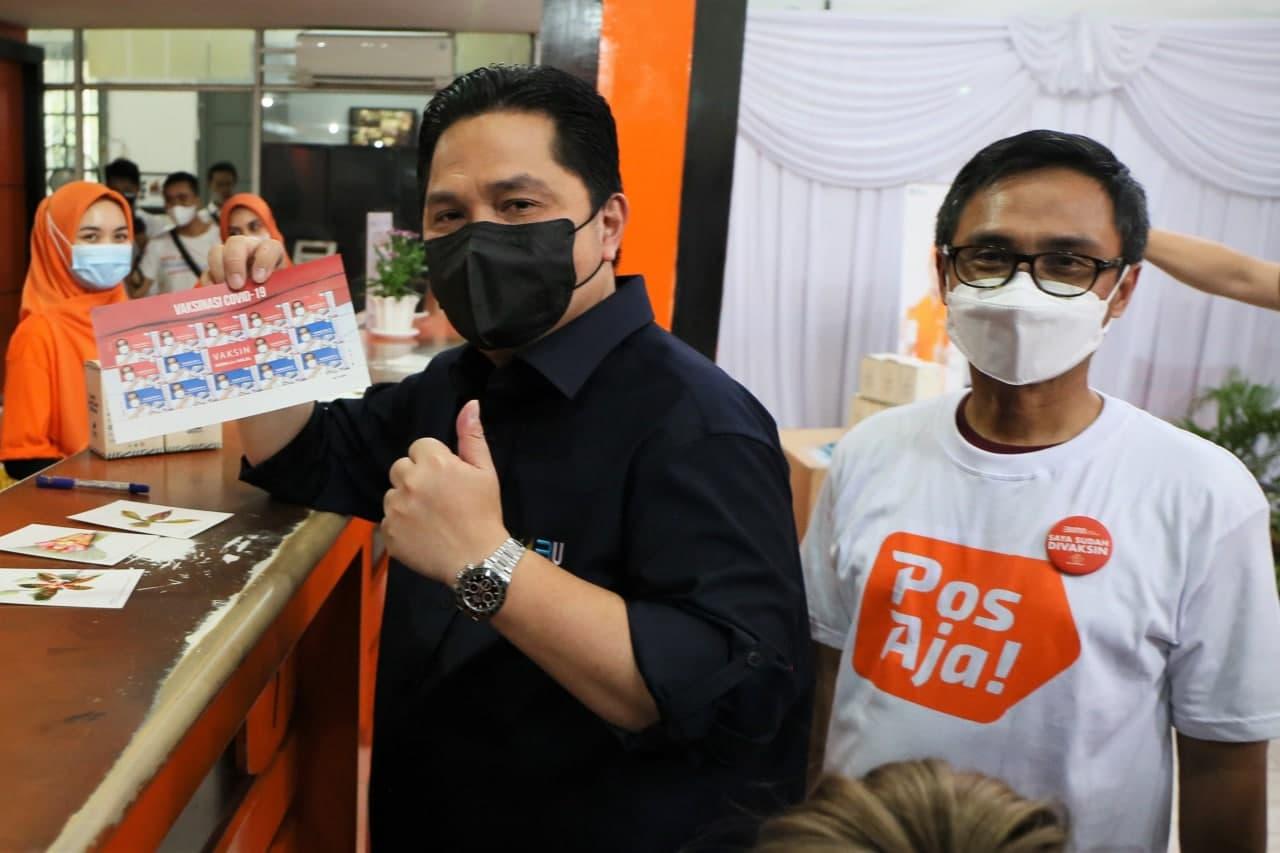 Gallery Photo 11 September 2021. Kunjungan Menteri BUMN ke Kantor Pos Bogor