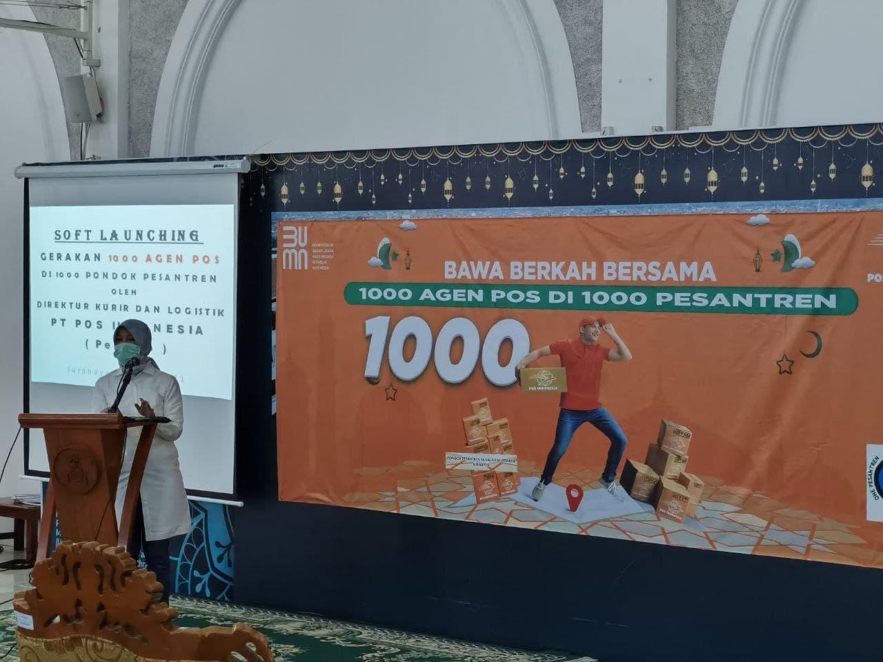 Gallery Photo 16 April 2021. Bangun Ekonomi Kerakyatan, Pos Indonesia Gagas Agen Pos di Pesantren