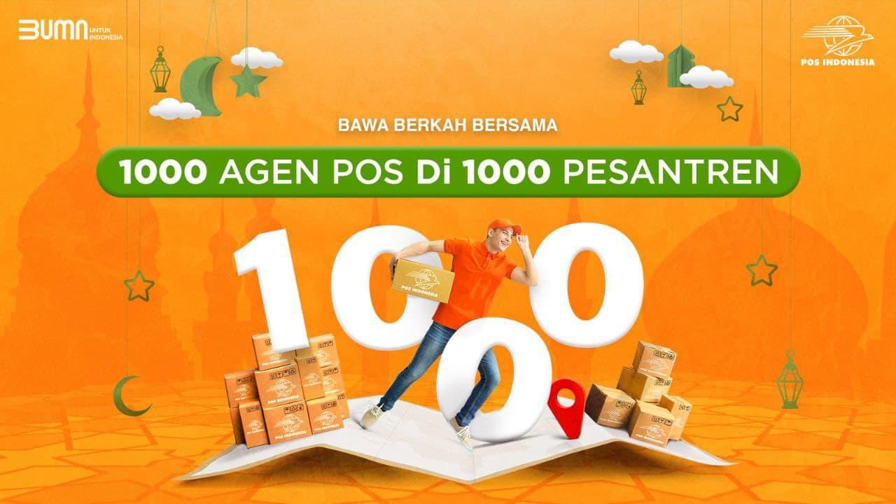 Gallery Photo 16 April 2021. Bangun Ekonomi Kerakyatan, Pos Indonesia Gagas Agen Pos di Pesantren