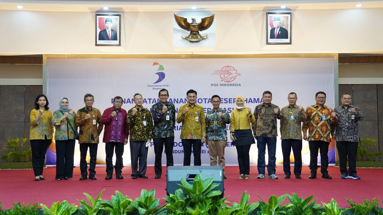 Gallery Photo 17 Mei 2022. Penandatanganan Nota Kesepahaman dan Perjanjian Kerahasiaan dengan Kementerian PPN/BAPPENAS