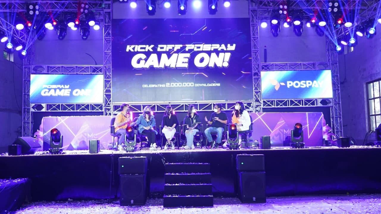 Gallery Photo 22 Februari 2022. Kick off Pospay Game On! dan Selebrasi 2 juta downloader pengguna Pospay