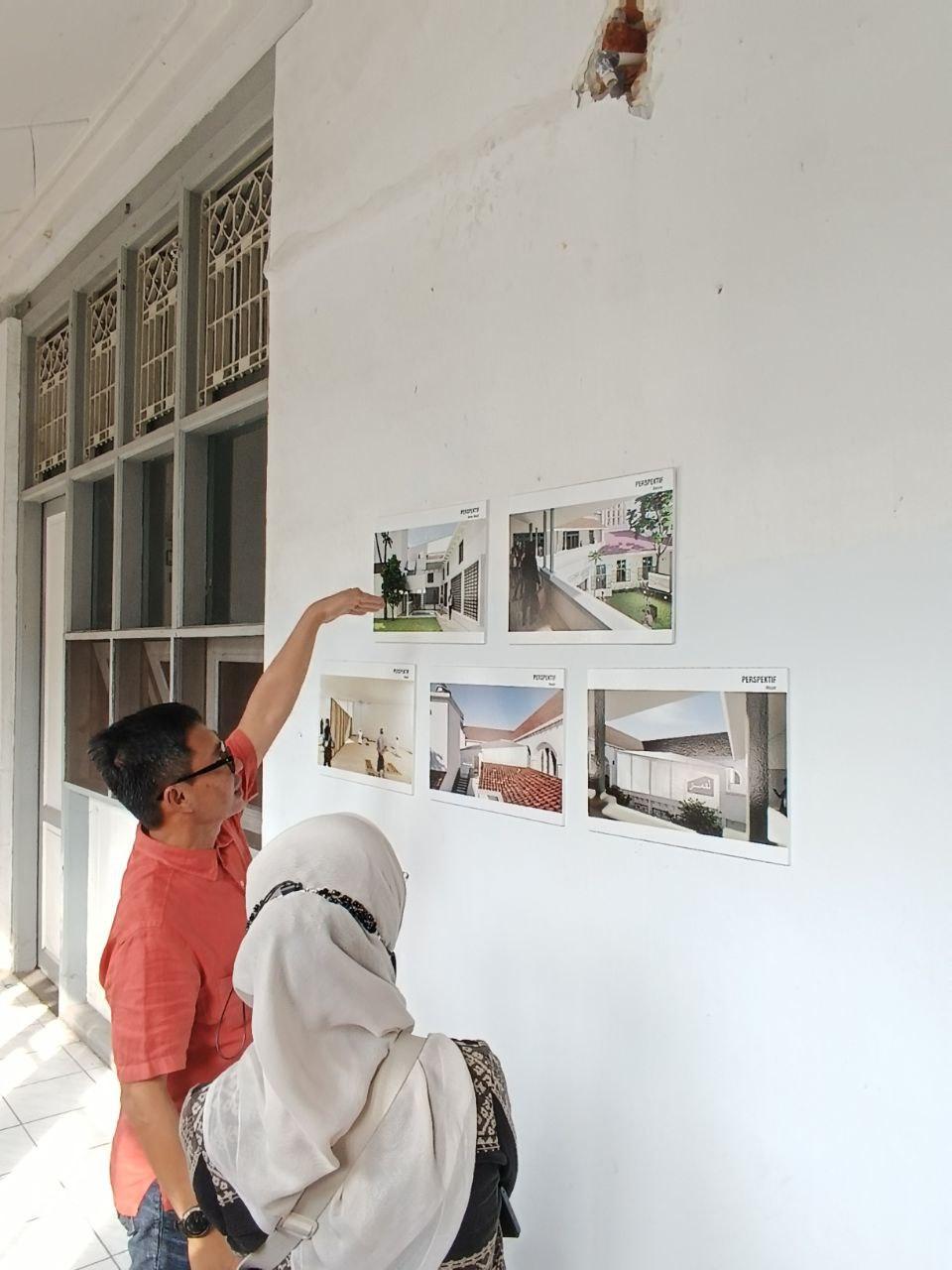 Gallery Photo 22 Juli 2022. Dirut Pos Indonesia meninjau pembangunan Pos Bloc Medan