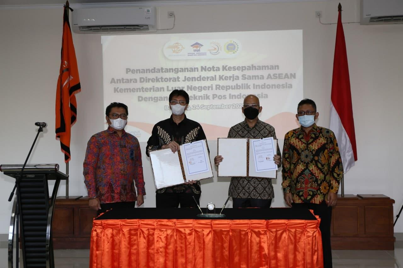 Gallery Photo 24 September 2021. MoU Poltekpos dengan Ditjen Kerja Sama ASEAN