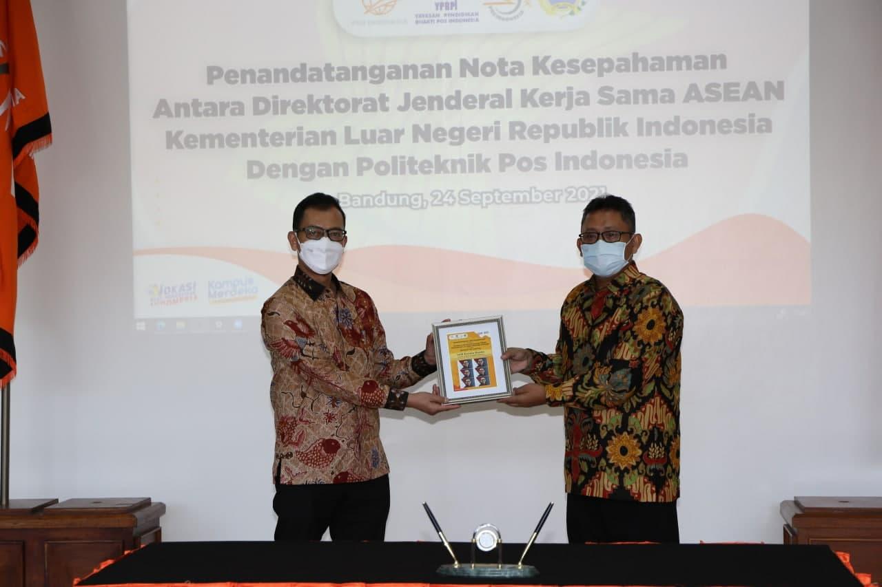 Gallery Photo 24 September 2021. MoU Poltekpos dengan Ditjen Kerja Sama ASEAN