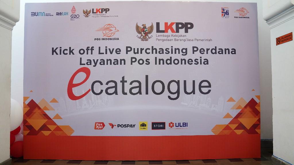 Gallery Photo 26 Agustus 2022. Kick Off Live Purchasing Perdana Layanan Pos Indonesia di E-Catalog