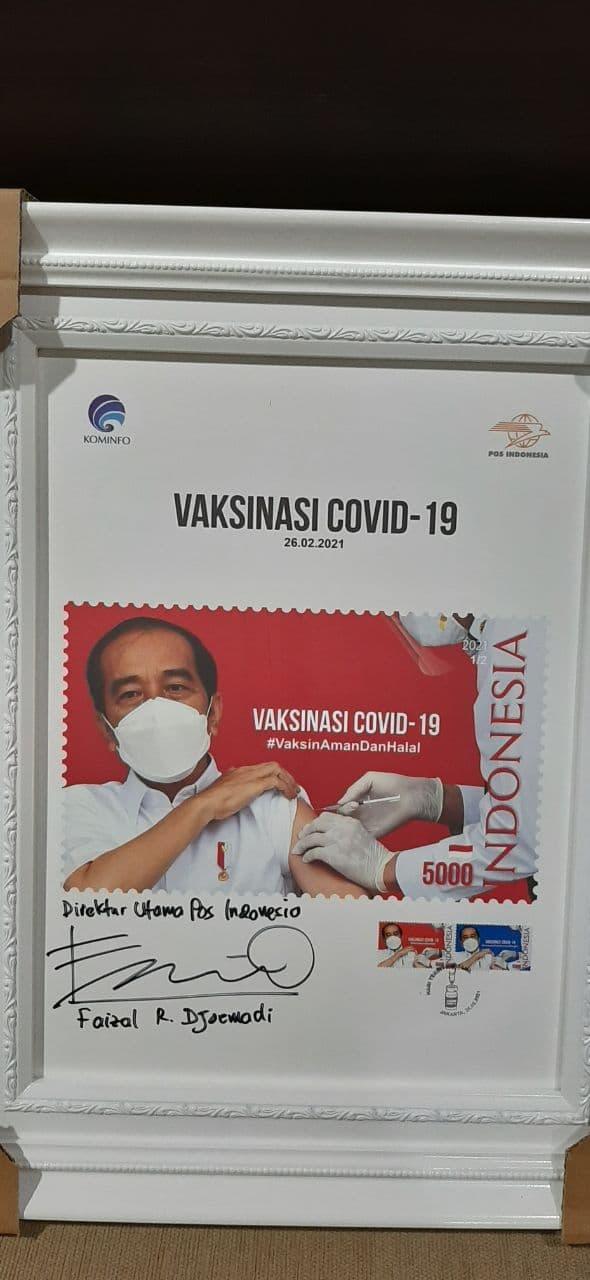 Gallery Photo 26 Februari 2021. Peluncuran Prangko Seri Vaksinasi Covid-19, di Istana Merdeka Jakarta
