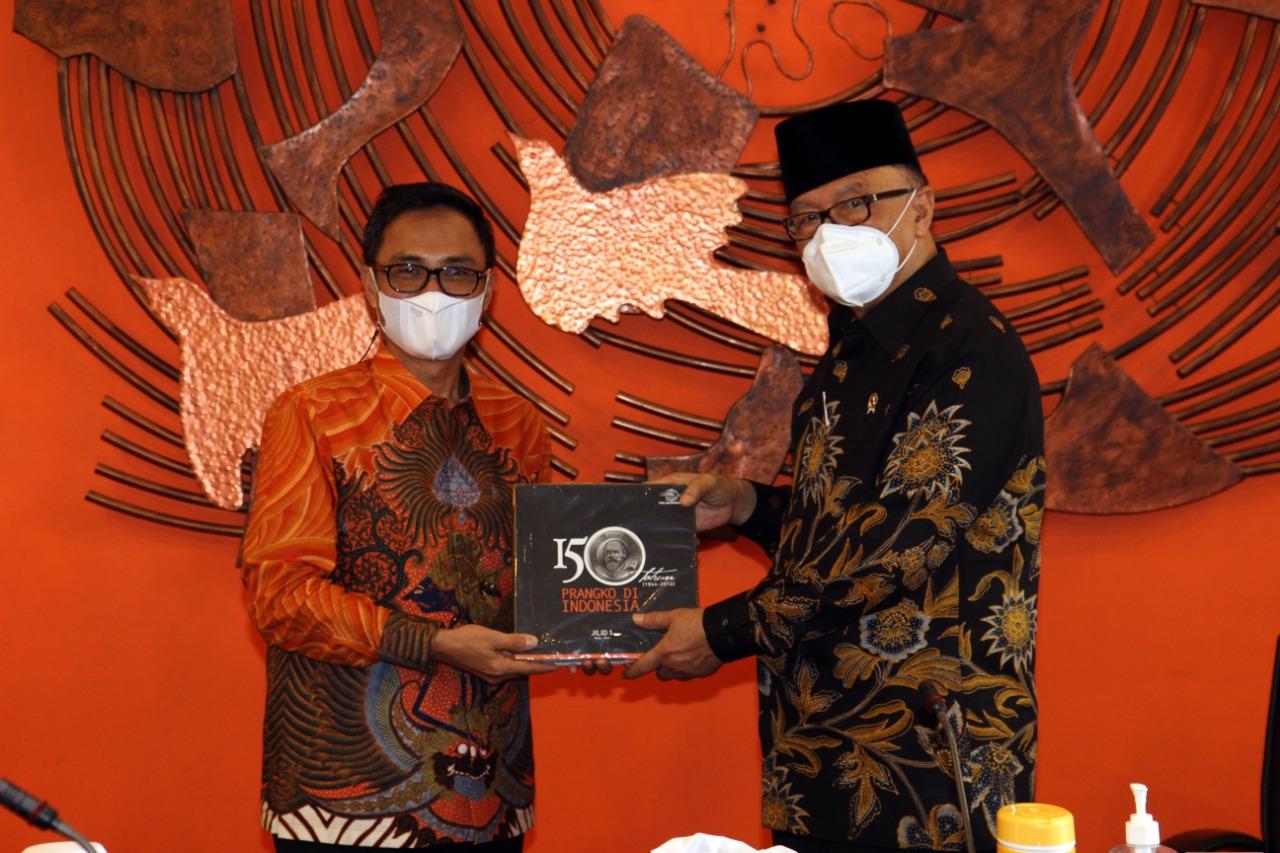 Gallery Photo 28 Mei 2021. Kunjungan Wantimpres Sidarto Danusubroto