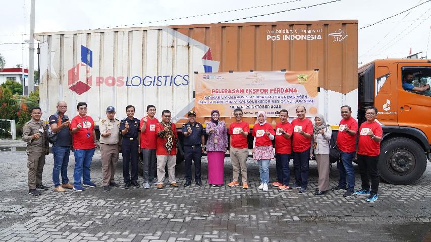 Gallery Photo 29 Oktober 2022. Gudang Mikro Konsolidasi Ekspor Pos Indonesia Regional 1 Sumatera 20900 Medan