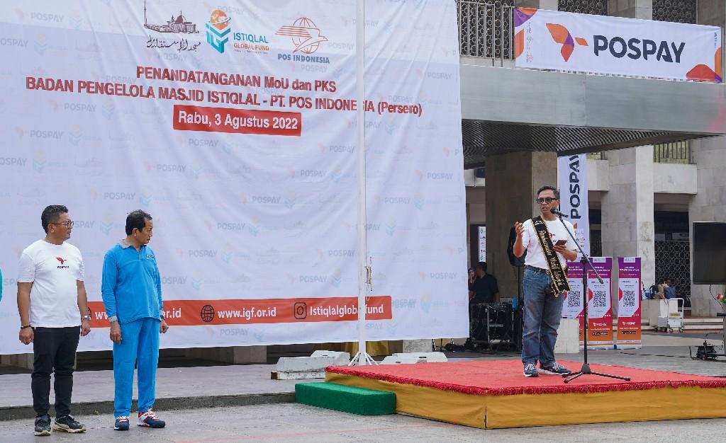 Gallery Photo 3 Agustus 2022. Pos Indonesia Jalin Kolaborasi Dengan Badan Pengelola Masjid Istiqlal