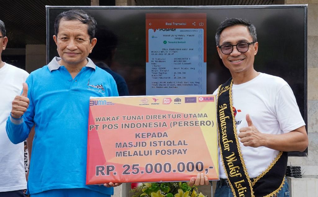 Gallery Photo 3 Agustus 2022. Pos Indonesia Jalin Kolaborasi Dengan Badan Pengelola Masjid Istiqlal