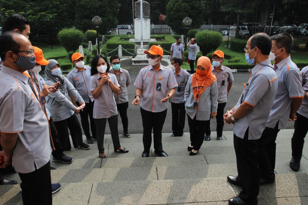 Gallery Photo 3 Mei 2021. Pos Indonesia Gelar Apel Siaga Nasional Pos Komando RAFI 2021