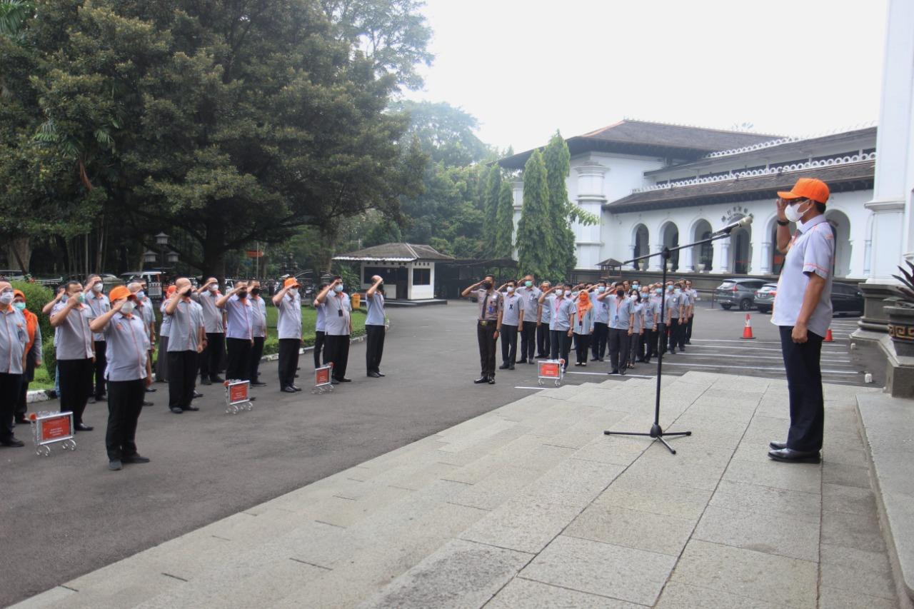 Gallery Photo 3 Mei 2021. Pos Indonesia Gelar Apel Siaga Nasional Pos Komando RAFI 2021