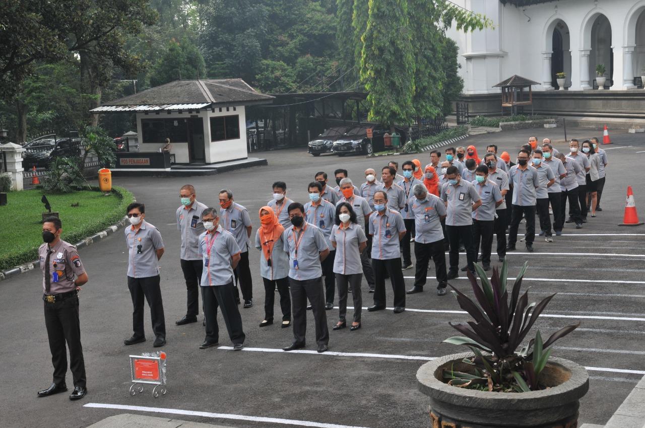 Gallery Photo 3 Mei 2021. Pos Indonesia Gelar Apel Siaga Nasional Pos Komando RAFI 2021