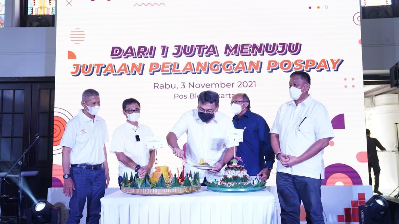Gallery Photo 3 November 2021. Selebrasi 1 Juta Pelanggan Pospay