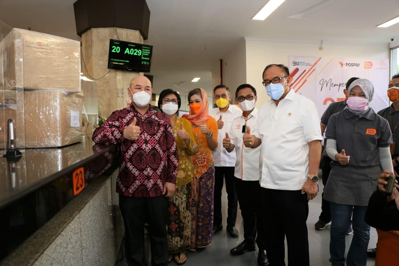 Gallery Photo 30 Agustus 2021. Pos Indonesia Fasilitasi Pengiriman APD Sahabat Indonesia Maju