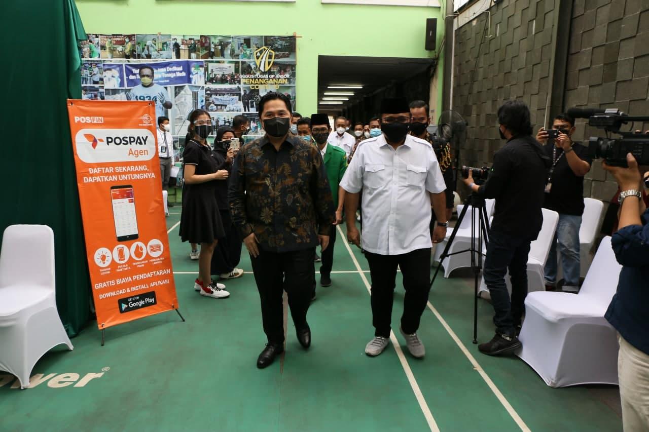Gallery Photo 30 Juni 2021. Launching Nasional Kerjasama Pemberdayaan dan Pendampingan Umum UMKM Pos Indonesia dan GP ANSOR